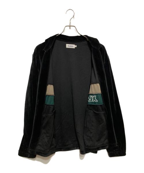X-LARGE（エクストララージ）X-LARGE (エクストララージ) ベロアジャケット ブラック サイズ:Mの古着・服飾アイテム