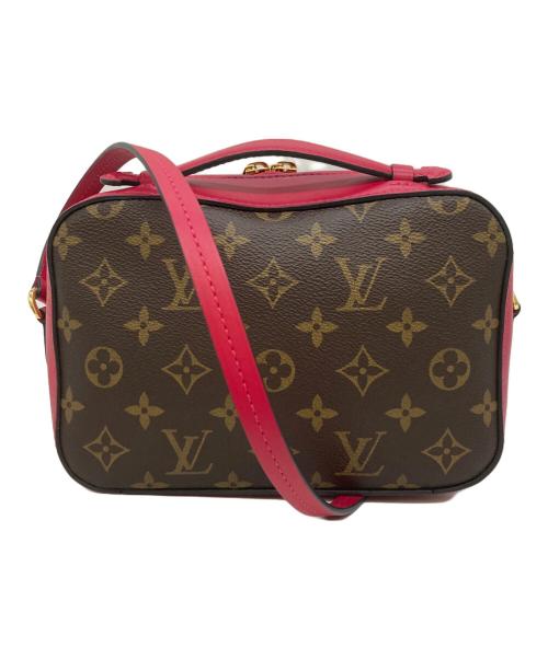 LOUIS VUITTON（ルイ ヴィトン）LOUIS VUITTON (ルイ ヴィトン) ショルダーバッグ ブラウン×ピンクの古着・服飾アイテム