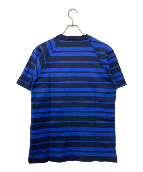 sacai（サカイ）sacai (サカイ) ボーダーカットソー ブルー×ホワイト サイズ:2の古着・服飾アイテム