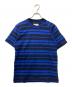 sacai（サカイ）の古着「ボーダーカットソー」｜ブルー×ホワイト