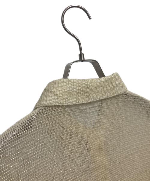 Sea Room lynn（シールームリン）Sea Room Lynn (シールームリン) Cotton Mesh ルーズシャツ ベージュ サイズ:FREEの古着・服飾アイテム