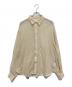 Sea Room Lynn（シールームリン）の古着「Cotton Mesh ルーズシャツ」｜ベージュ