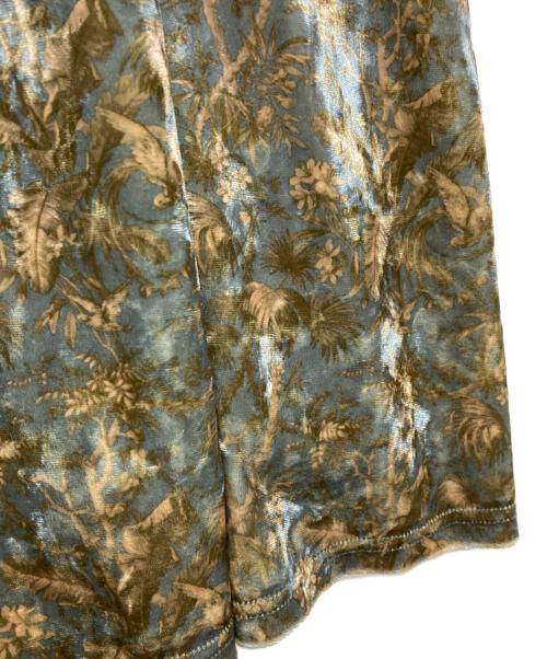 KUOSE（クオセ）kuose (クオセ) ベルベッドワンピース ブルー サイズ:M 未使用品の古着・服飾アイテム