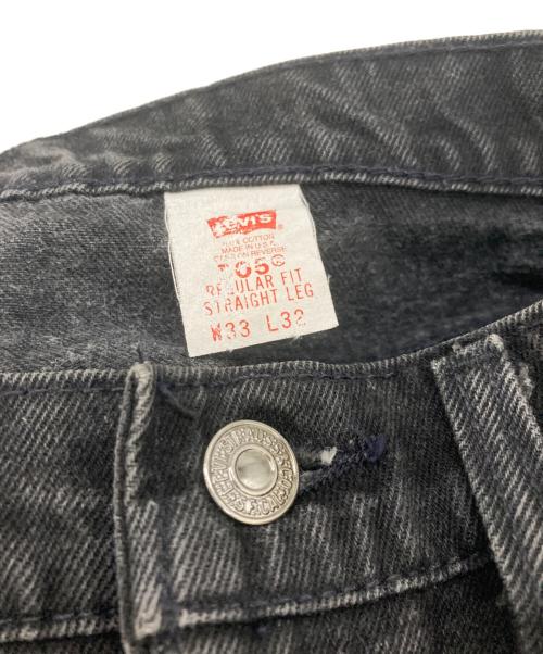 LEVI'S（リーバイス）LEVI'S (リーバイス) デニムパンツ ブラック サイズ:W33　L32の古着・服飾アイテム