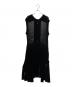 TOGA ARCHIVES（トーガアーカイブス）の古着「Fringe knit dress」｜ブラック