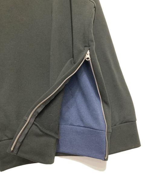 ZUCCA（ズッカ）ZUCCA (ズッカ) 変形デザインスウェット ネイビー×ブラック サイズ:Ⅿの古着・服飾アイテム