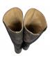 中古・古着 YOHJI YAMAMOTO (ヨウジヤマモト) CHEREVICHKIOTVICHKI (シェレヴィッキオヴィッキ) ASYMMETRIC TALL BOOT ブラウン サイズ:37：20000円