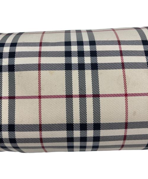 BURBERRY（バーバリー）BURBERRY (バーバリー) ノヴァチェックミニボストンバッグ ベージュの古着・服飾アイテム