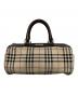 BURBERRY（バーバリー）の古着「ノヴァチェックミニボストンバッグ」｜ベージュ
