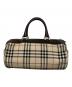 BURBERRY (バーバリー) ノヴァチェックミニボストンバッグ ベージュ：15000円