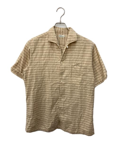 WAREHOUSE（ウエアハウス）WAREHOUSE (ウエアハウス) 開襟シャツ ベージュ サイズ:SIZE 42の古着・服飾アイテム