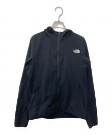 THE NORTH FACE（ザ ノース フェイス）の古着「マウンテンソフトシェルフーディ」｜ブラック