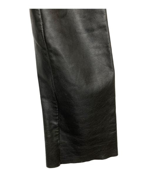 Schott（ショット）Schott (ショット) LEATHER PANT ブラック サイズ:30の古着・服飾アイテム