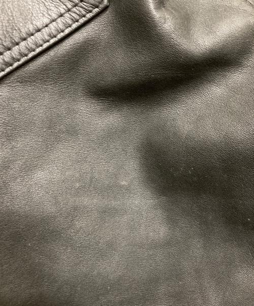 Schott（ショット）Schott (ショット) LEATHER PANT ブラック サイズ:30の古着・服飾アイテム