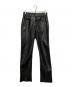 Schott（ショット）の古着「LEATHER PANT」｜ブラック