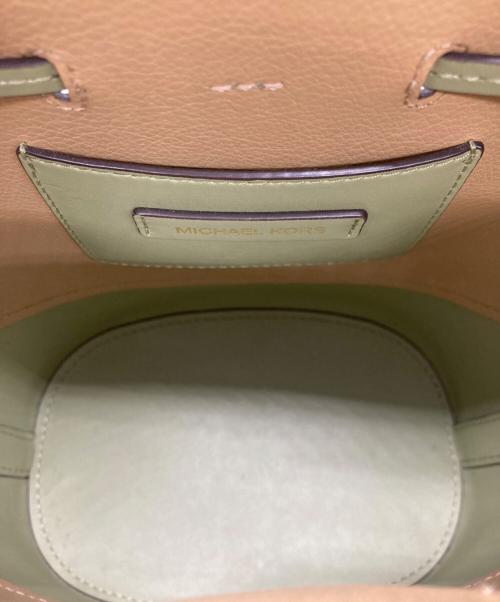 MICHAEL KORS（マイケルコース）MICHAEL KORS (マイケルコース) 2WAYバッグ グリーンの古着・服飾アイテム