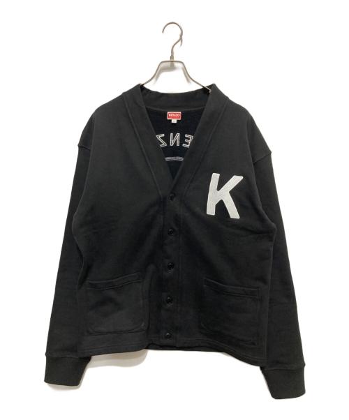 KENZO（ケンゾー）KENZO (ケンゾー) KENZO CLASSIC CARDIGANケンゾー・クラシック・カーディガン ブラック サイズ:Lの古着・服飾アイテム
