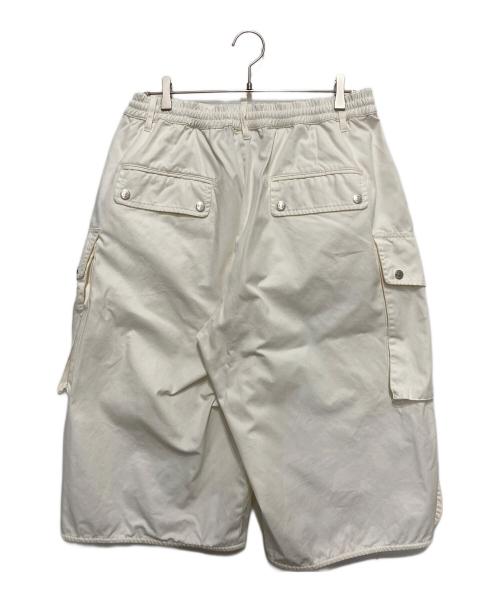 DSQUARED2（ディースクエアード）DSQUARED2 (ディースクエアード) コットンカーゴショーツ ホワイト サイズ:SIZE 46の古着・服飾アイテム