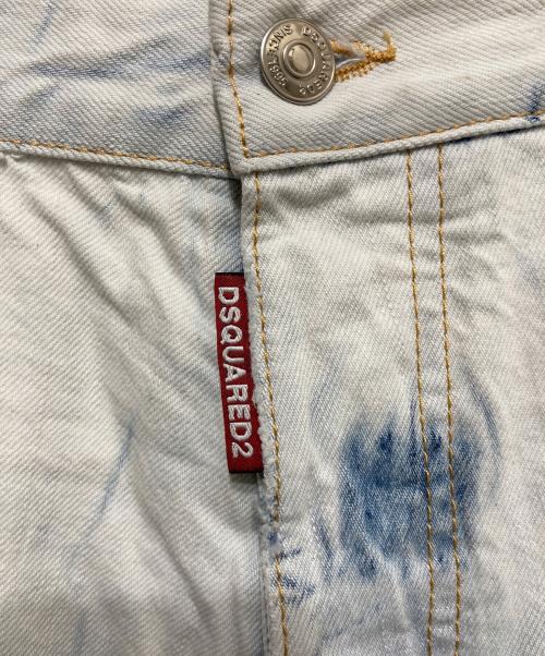 DSQUARED2（ディースクエアード）DSQUARED2 (ディースクエアード) COCONUT REGULAR FIT JEANS ブルー サイズ:SIZE 48の古着・服飾アイテム