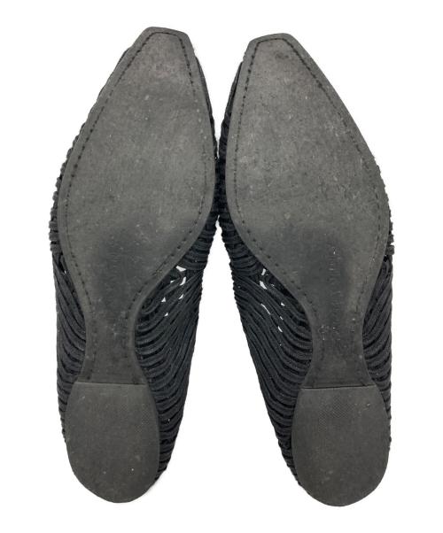STELLA McCARTNEY（ステラマッカートニー）STELLA McCARTNEY (ステラマッカートニー) ウーブンバレエフラットシューズ ブラック サイズ:不明の古着・服飾アイテム