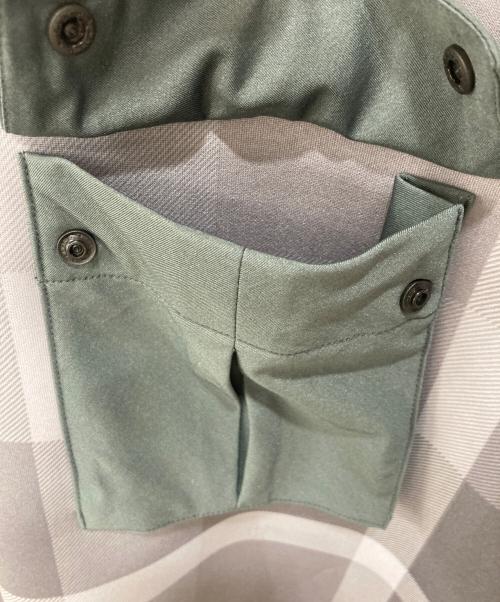 BLACK LABEL CRESTBRIDGE（ブラックレーベル クレストブリッジ）BLACK LABEL CRESTBRIDGE (ブラックレーベル クレストブリッジ) ボンディングチェックスポケットウェット グレー サイズ:Ｌの古着・服飾アイテム