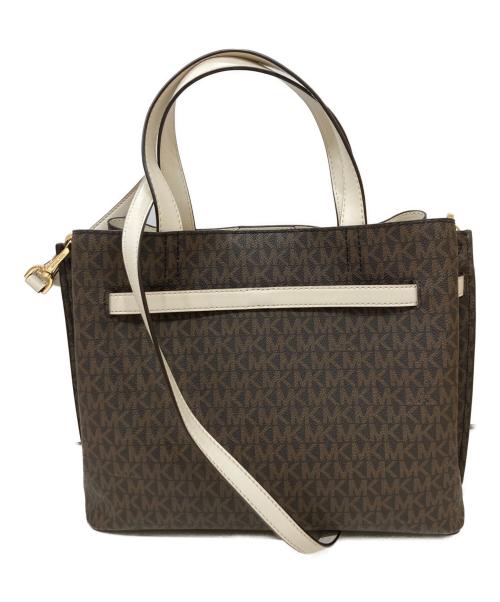 MICHAEL KORS（マイケル・コース）MICHAEL KORS (マイケル・コース) 2WAYバッグ ブラウンの古着・服飾アイテム
