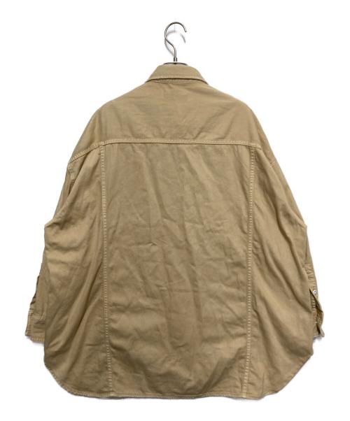 Healthy DENIM（ヘルシーデニム）Healthy denim (ヘルシーデニム) SLOBE別注 ビッグシャツ ベージュ サイズ:1の古着・服飾アイテム