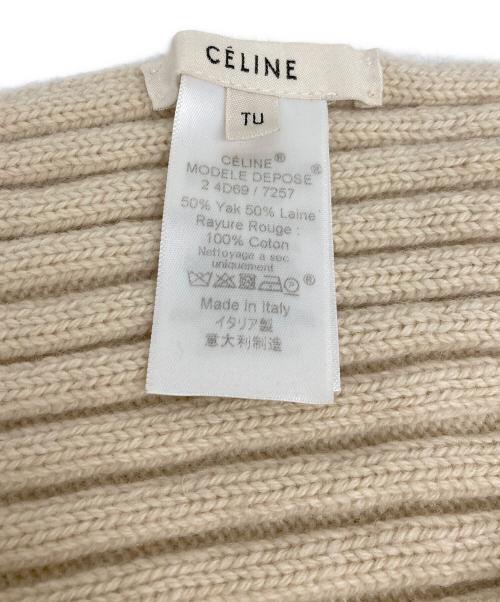 CELINE（セリーヌ）CELINE (セリーヌ) ニットストール サイズ:TUの古着・服飾アイテム