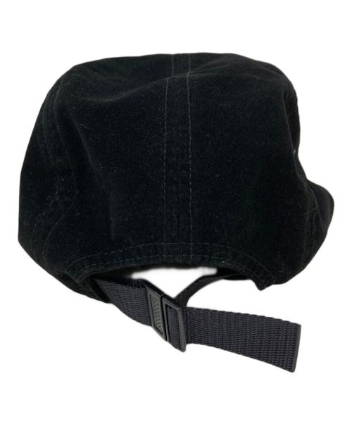 SUPREME（シュプリーム）Supreme (シュプリーム) Velvet camp cap ブラックの古着・服飾アイテム