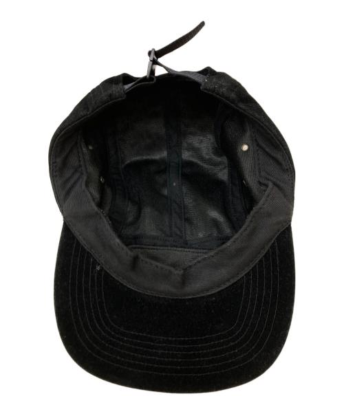 SUPREME（シュプリーム）Supreme (シュプリーム) Velvet camp cap ブラックの古着・服飾アイテム