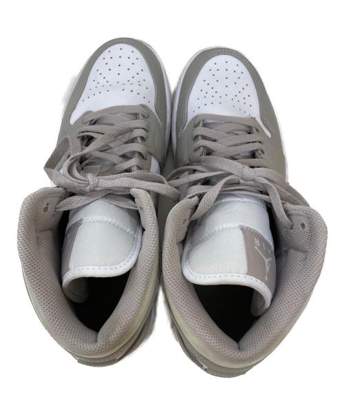 NIKE（ナイキ）NIKE (ナイキ) AIR JORDAN 1 MID グレー サイズ:27.5の古着・服飾アイテム