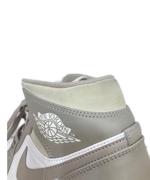 NIKE（ナイキ）NIKE (ナイキ) AIR JORDAN 1 MID グレー サイズ:27.5の古着・服飾アイテム