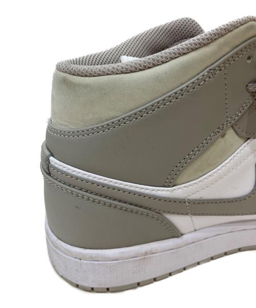 NIKE（ナイキ）NIKE (ナイキ) AIR JORDAN 1 MID グレー サイズ:27.5の古着・服飾アイテム