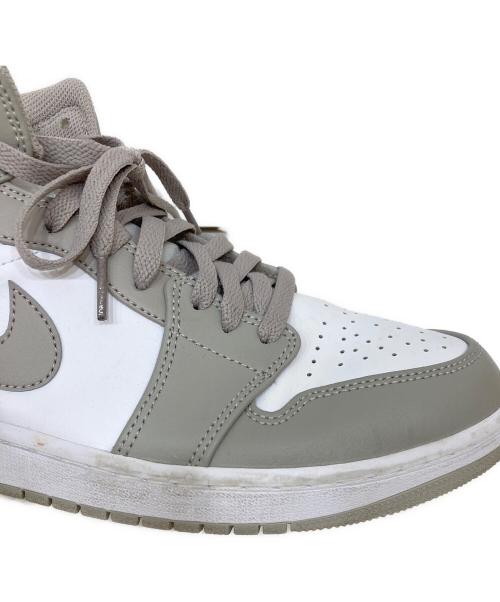 NIKE（ナイキ）NIKE (ナイキ) AIR JORDAN 1 MID グレー サイズ:27.5の古着・服飾アイテム