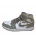 NIKE (ナイキ) AIR JORDAN 1 MID グレー サイズ:27.5：5000円