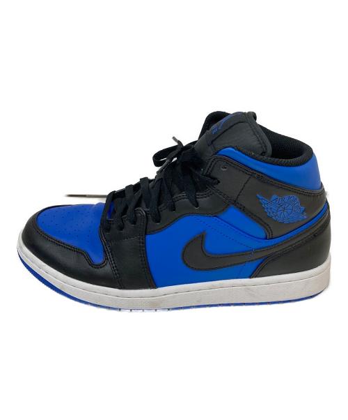 NIKE（ナイキ）NIKE (ナイキ) Air Jordan 1 Mid Black/White/Royal Bl サイズ:27.5の古着・服飾アイテム