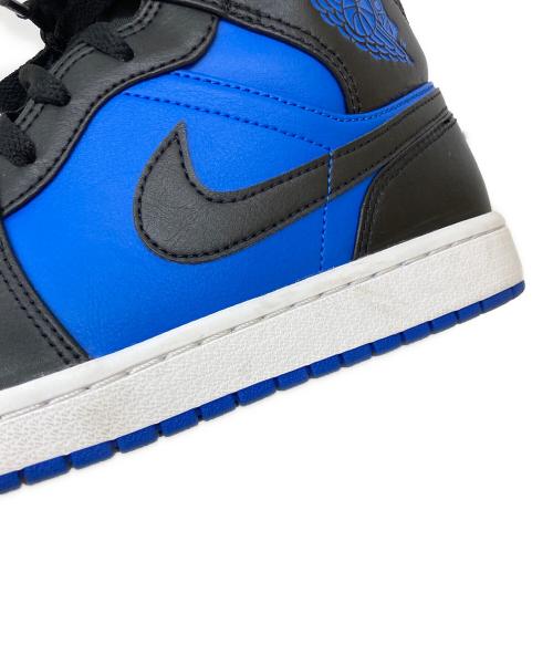 NIKE（ナイキ）NIKE (ナイキ) Air Jordan 1 Mid Black/White/Royal Bl サイズ:27.5の古着・服飾アイテム