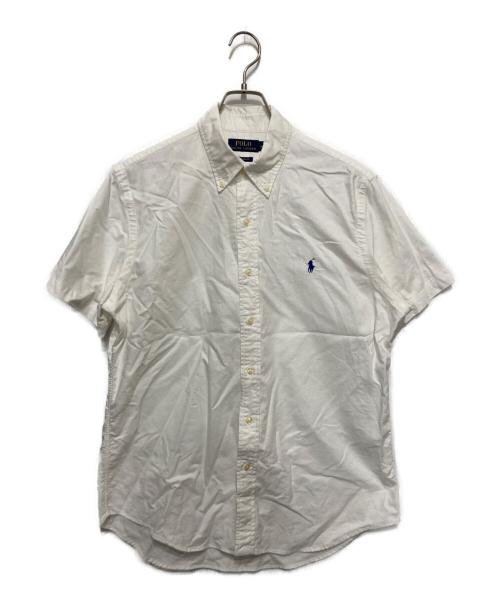 POLO RALPH LAUREN（ポロ・ラルフローレン）POLO RALPH LAUREN (ポロ・ラルフローレン) ポニー刺繍ボタンダウンシャツ ホワイト サイズ:Mの古着・服飾アイテム
