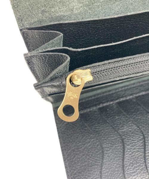 IL BISONTE（イル ビゾンテ）IL BISONTE (イル ビゾンテ) LONG WALLET ブラックの古着・服飾アイテム