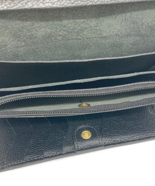 IL BISONTE（イル ビゾンテ）IL BISONTE (イル ビゾンテ) LONG WALLET ブラックの古着・服飾アイテム