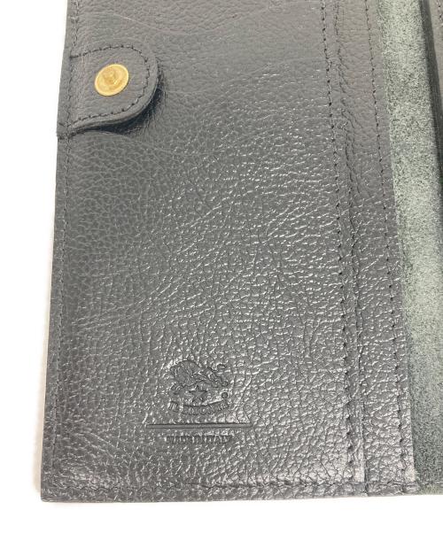 IL BISONTE（イル ビゾンテ）IL BISONTE (イル ビゾンテ) LONG WALLET ブラックの古着・服飾アイテム