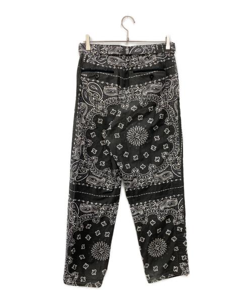 sacai（サカイ）sacai (サカイ) Bandana Print Pants ブラック サイズ:1の古着・服飾アイテム