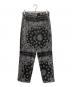 sacai（サカイ）の古着「Bandana Print Pants」｜ブラック