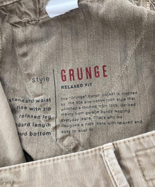 PT05（ピーティーゼロチンクエ）PT05 (ピーティーゼロチンクエ) GRUNGE リネン混リラックスフィットパンツ ベージュ サイズ:SIZE35の古着・服飾アイテム