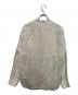MARGARET HOWELL (マーガレットハウエル) SHIRTING LINEN バンドカラーリネンシャツ アイボリー サイズ:L：10000円