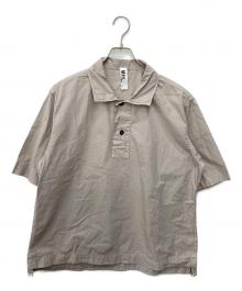 MHL（エムエイチエル）の古着「COMPACT COTTON POPLIN Shirt」｜アイボリー