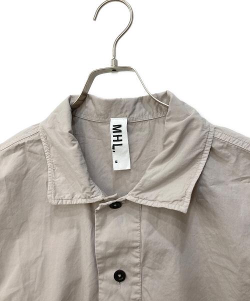 MHL（エムエイチエル）MHL (エムエイチエル) COMPACT COTTON POPLIN Shirt アイボリー サイズ:Ｍの古着・服飾アイテム