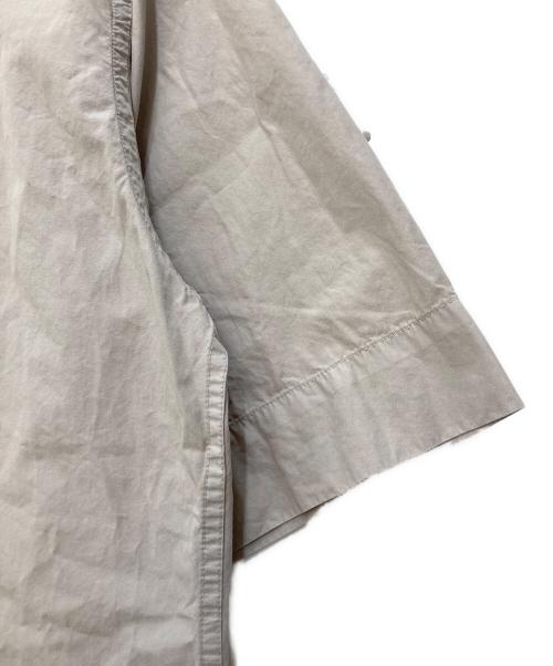 MHL（エムエイチエル）MHL (エムエイチエル) COMPACT COTTON POPLIN Shirt アイボリー サイズ:Ｍの古着・服飾アイテム