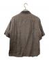 MARGARET HOWELL (マーガレットハウエル) SHIRTING LINEN SHIRTS リネンシャツ ブラウン サイズ:Ｌ：8000円