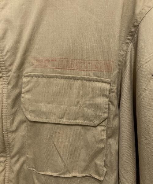 French Army（フランス軍）French Army (フランス軍) Bio Chemical Parka ベージュ サイズ:不明の古着・服飾アイテム
